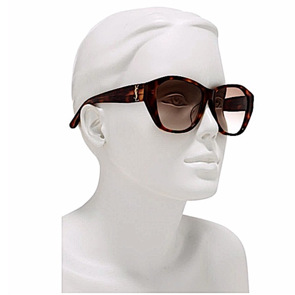 Saint Laurent ​57mm Geometric Sunglasses Saint Laurent - Picture 1 of 10